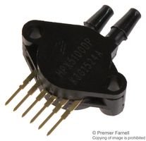 FREESCALE SEMICONDUCTOR MPX5100DP IC, PRESSURE SENSOR, 0 TO 100KPA, SIP-6