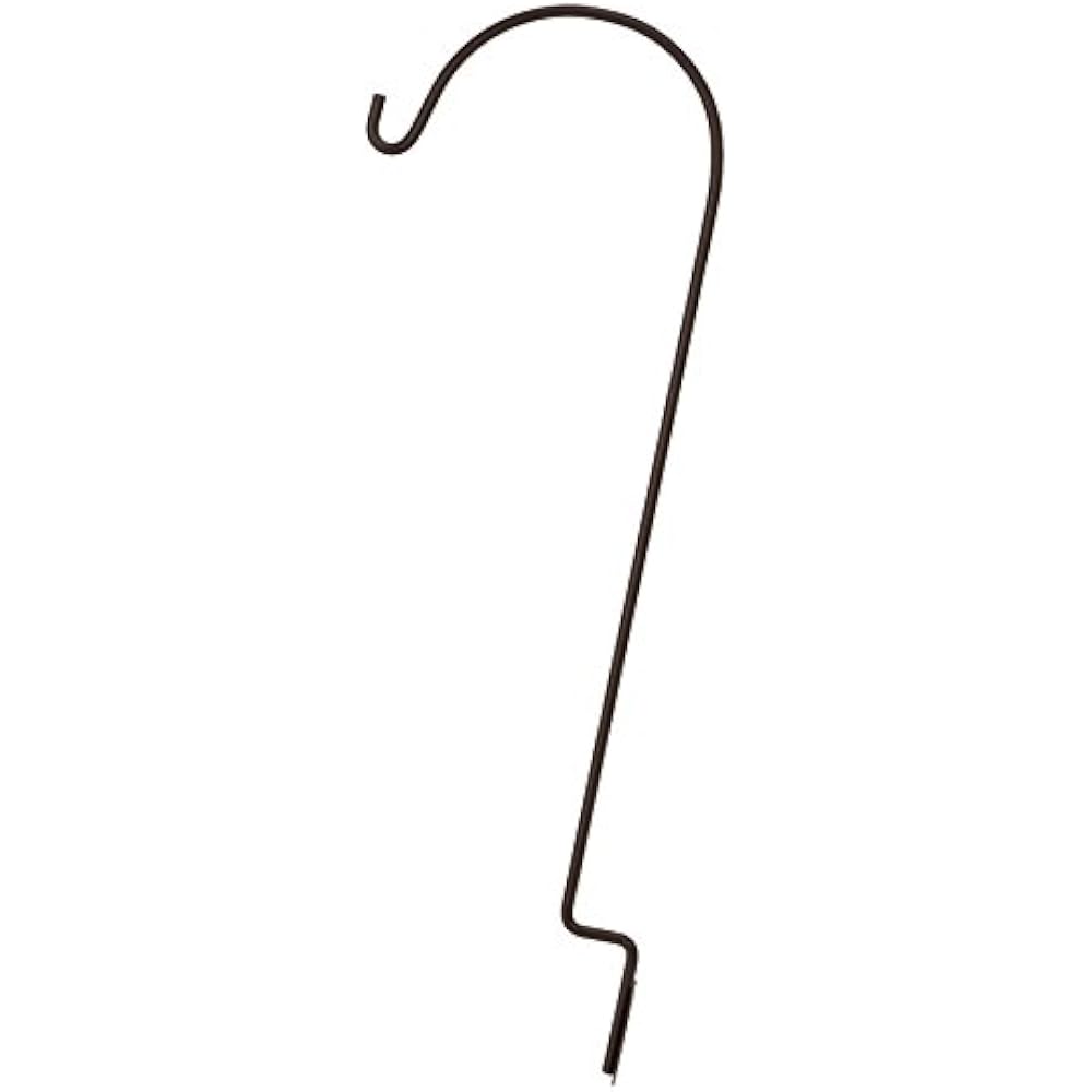 89037 Deck Hanger Hook, Black, 24Inch Plant Hooks Electronics eBay