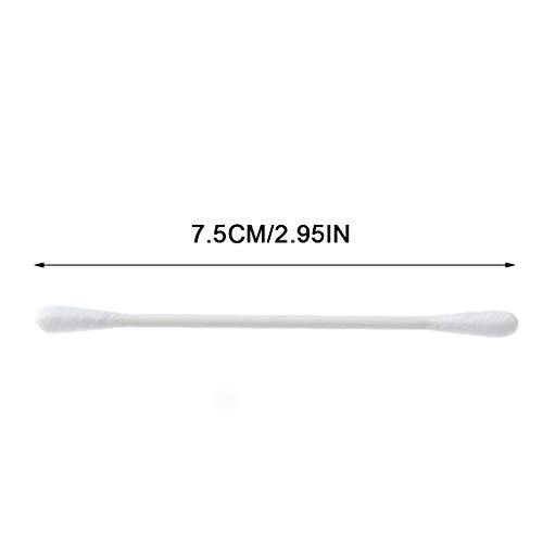 Itlovely 25x Disposable Cotton Swab Stick Cleaning Tool for AirPods Earphone Phone Charge Charging Port Accessories
