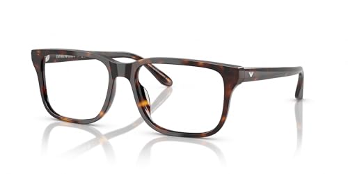 Emporio Armani EA3250U Universal Fit Prescription Eyewear Frames, Shiny Havana/…