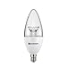 Ecosmart 4.5 watt LED Candlabra Dimmable bulb (40 watt replacement) 3 -pack