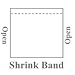 4” x 4” - Crystal Clear Shrink-Wrap Soap Bands Packaging to Protect & Provide Professional Finish Look with Perforated Tear Strip (Qty 125, Clear Shrink Wrap)