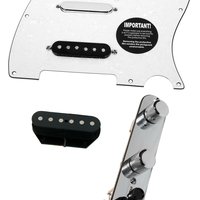 920D Custom Nashville T Style Loaded Pickguard DiMarzio Area,White Pearl
