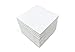 Set of 12 Glossy White Ceramic Tiles For Arts & Crafts By Craftsman Stoneworks (4x4)