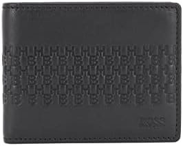 Boss Men's GBBM_6cc S c emboss Gift Set: Wallet & Card Holder, Black1 ...