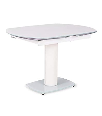 Inhouse Srls Tavolo Allungabile In Metallo E Vetro Color