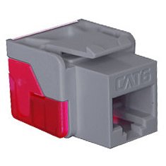 New-IC1078L6GY - Cat6 Jack - Gray - ICC-CAT6JACK-GY