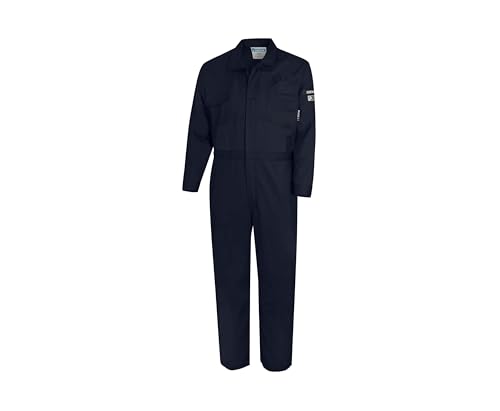 Oberon FR Arc Rated Hi Vis Safety Zip Up Coveralls - Flame Resistant with Refle…