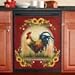 Collections Etc Sunflower and Rooster Country Dishwasher Magnet