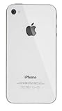 White Cover OEM Replacement Glass Back Battery Cover for iPhone 4 A1349 Verizon (White)