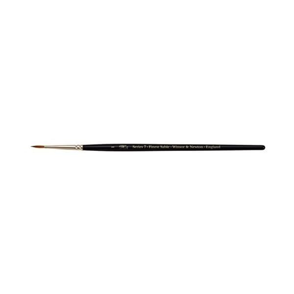 Winsor & Newton 5007001 Serie 7 Aquarellpinsel, Kolinski Rund-Pinsel Nr. 1 - 1,8 mm, QualitÃ¤t von Handarbeit – Bild 5