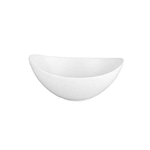 Churchill ‎BC395 Moonstone Bowl Oval White 11 x 14cm 28.5cl