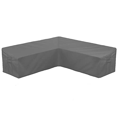 STARTWO Outdoor V Shaped Sectional Sofa Cover,Heavy Duty Waterproof