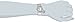 Disney Women's TK1032 Tinkerbell White Dial Silver Metallic Strap Watch