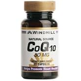 Co-Enzyme Q 10 50 mg Dietary Supplement Capsules by Windmill - 30 ea