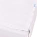 QuickZip Crib Sheet Set - Faster, Safer, Easier Baby Crib Sheets - Includes 1 Wraparound Base & 1 Zip-On Crib Sheet - White 100% Cotton - Fits All Standard Crib Mattresses