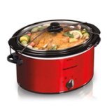 Click Here to See More Images Hamilton Beach 5 Quart Portable Oval Slow Cooker