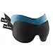 PrettyCare 3D Sleep Mask 2 Pack,Eye Mask for Side Sleeper 3D Contoured Sleeping Mask Blackout Out for Men- Blindfold Airplane with Ear Plugs, Night Masks with Travel Bag (Black&Blue)