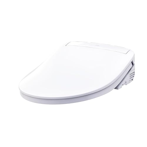 TOTO® WASHLET® KS6 Electronic Bidet Toilet Seat with Instantaneous Water Heating, PREMIST and EWATER+ Wand Cleaning, Elongated, Cotton White - SW3946#01