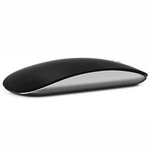 AmeToNana 雨七 ワイヤレスマウス Bluetooth Mouse 静音マウス 薄型2.3cm 指紋防止 ミニマリズム 充電式