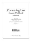Contracting Law Workbook, Kastely, Amy H. and Post, Deborah W., 1594602603