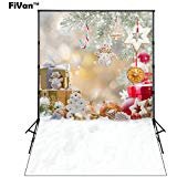 FUS 5X7FT Christmas Party Photography Background