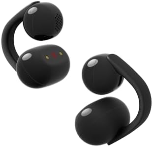 LinkBuds Clip, Earbuds Inalámbricos de Tipo Abierto, Cómodos Auriculares de Clip con 37 Horas de Batería, Llamadas Nítidas, Bluetooth Multipunto para el Trabajo y el Uso Diario, Negro