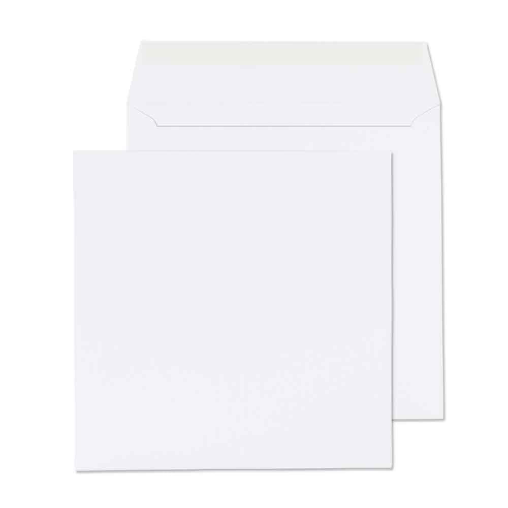 Blake Purely Everyday 155 x 155 mm 120 gsm Square Peel & Seal Envelopes (2155PS) Ultra White Wove - Pack of 500
