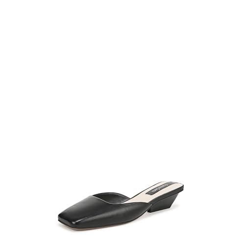 Franco Sarto Womens Nicola Mule Black Leather 7 M