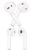 JNSA [Fit in The Case] Ear Tips Covers Gels Buds Compatible with AirPods 1/2, 4 Color 4 Pairs Set, Super Thin Soft Silicone, Support Charge with Tips on, AirPods Tip 4c
