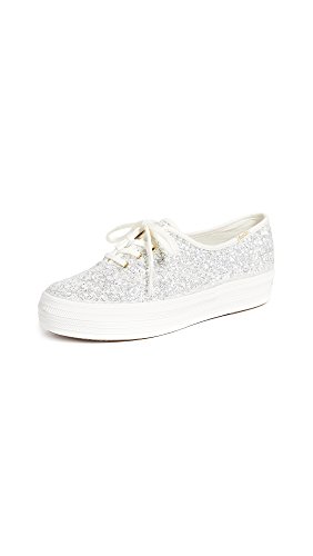 Keds Women's x Kate Spade New York Triple Sneakers, Cream, 1