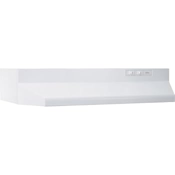 Broan-NuTone 403001 Range Hood Insert with Light, White Exhaust Fan for Under Cabinet, 6.5 Sones, 160 CFM, 30