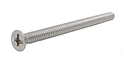 FixtureDisplays® 6-32 X 2" Stainless Flat Head