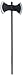 Star Power Halloween Medieval Executioner Battle Axe, Black, 36"