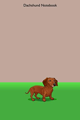 Dachshund Notebook: Portable lined Dachshund - Travel Journal to write in - 120 pages - 6"x9"