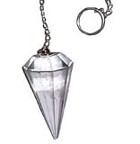 Natural Quartz Crystal Pendulums 12 Facet Reiki Charged