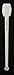 Jack Daniel's Barrel Swizzle Stick, Collectible Stainless Steel Stir Stick, Jack Daniel's Licensed Barware Cocktail Drink Swizzle Stick