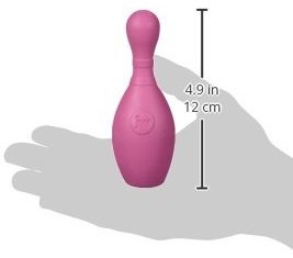 (3 Pack) JW Pet iSqueak Bouncin' Bowlin Pin Dog Toy