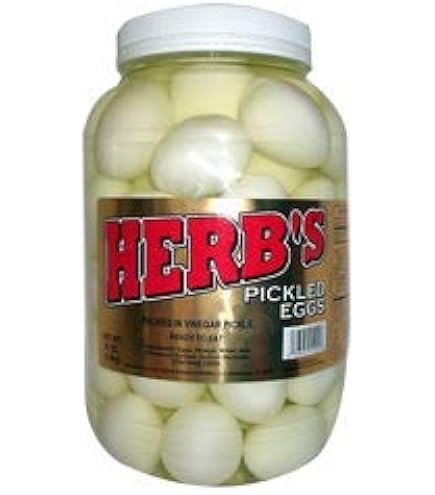 Martin's Quality Eggs PA Dutch Pickled Mustard Hard Cooked Eggs 2-Pack - 14/Case