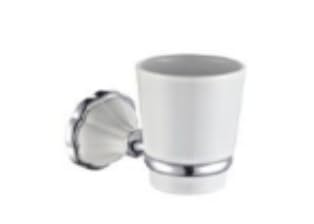 White Ceramic Bathroom Accessories (White Ceramic Toothbrush holder)