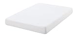 Oasis 12157 - Funda de colchón antiácaros de rizo, 100% algodón, 190 x 90 cm, color blanco