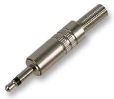 PRO SIGNAL 3.5mm Mono Jack Plug – Durable Metal Housing, DIY Audio Connector – 2 Pack - PSG02538