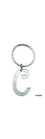 Ganz Initially Yours KeyRing-C Iron,Metallic,Medium