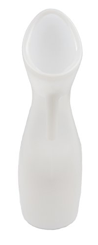 Healthstar Contoured Female Urinal, Easy Clean Urination Device for Women (2 Pack)