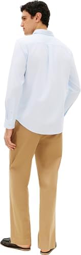 Flex Dobby SF Mw0Mw29970 - Camisa para Hombre, Color Azul, Talla L