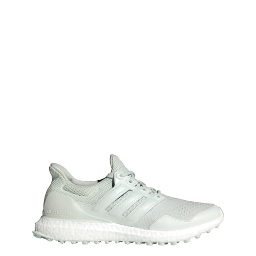 adidas Unisex Ultraboost Spikeless Golf Shoes, Crystal Jade/Footwear White, 7