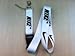 Nike White Lanyard Keychain Holder