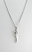 Stainless Steel Italian Horn Pendant. Necklace is Included