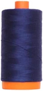 Aurifil Ctn Thread Mako 50wt 1300m Dark Navy