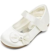 DREAM PAIRS Girls Ballerina Flats - Mary Jane Dress Shoes With Front Bow